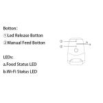 Automatic Pet Feeder Food Dispenser for Dogs Cats Small Animals Features