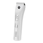 White Color Pet Grooming Hair Clippers , Electric Pet Hair Trimmer Two Speed