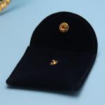 Small Colorful Drawstring Jewelry Bag Wear Resistant Mebroideried Logo