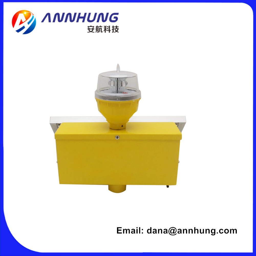 FAA Lanter Solar Obstruction Light Stainless Steel Low Intesity UV Vibrations
