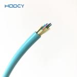 0.9mm Indoor Fiber Optic Cable / OM4 OM3 Multimode Fiber Cable Aqua Color