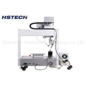 4Axis High Speed Desktop Soldering Machine Automatic Soldering Robot With Timing