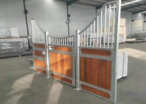 China European 3x3m Fully Welded Horse Stall Fronts factory