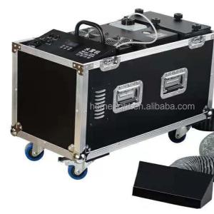 China New Arrival 2000W 3000W Smoke Machine Water Base Low Dual Output Ground Fog Machine For Wedding Party factory
