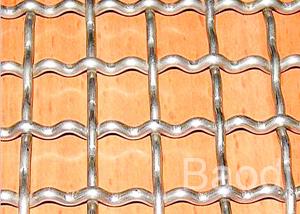 China 304 Material Barbecue Oven Net Lock Crimp Wire Mesh factory
