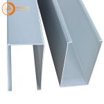 Decorative Commercial Metal Strip Aluminium / Aluminium Baffle Ceiling Panels