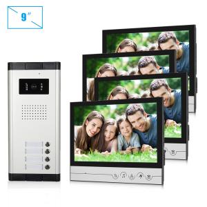 China 4 Wire Intercom Video Door Lock System Entry DC 15V 1000TVL Camera factory