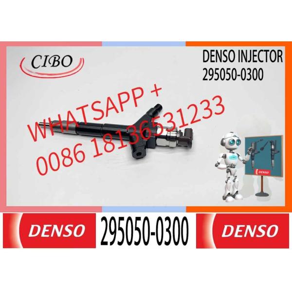 4pcs 295050-0300 Denso Common Rail Diesel Injector Nissan Navara D40(yd25) 16600-5X00A 16600-5X01A Engine