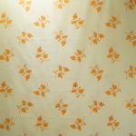 Waterproof 215cm Beige Polyester Printed Mattress Cover Fabric 70g