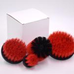 Soft / Extra Hard Drill Cleaning Brush Sets , Electric Cleaning Scrub Brush