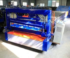 China Roof Panel Roll Forming Machine for High Quality Building Materials factory