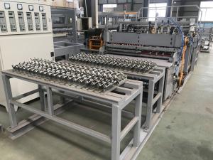 China Automatically Hight 1300mm Gi Wire Net Making Machine For Animal Cage on sale