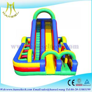 China Hansel outside playground equipment,obstacle sport game indoor and outdoor factory