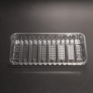 China Disposable Plastic PET Plate For Food Grade Tray With Sealing factory