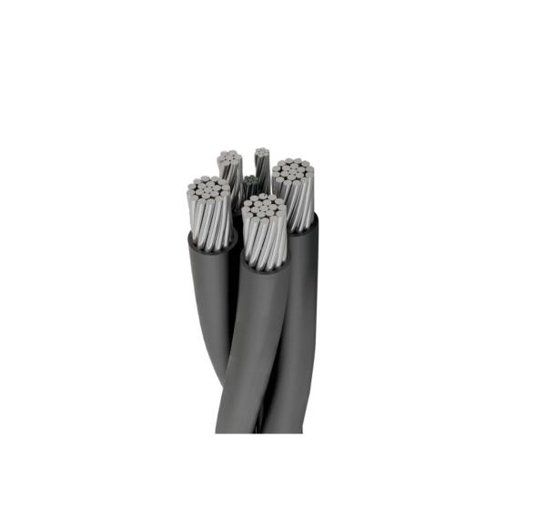 AAAC Conductor Aerial Bundled Cable Xlpe Insulated Overhead Electric Cables OEM