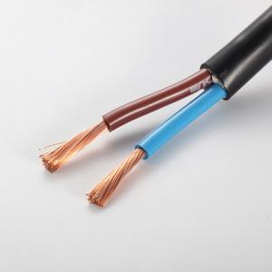 China PVC Insulated Copper Flexible Electrical Cable Oxygen Free 2 Core factory