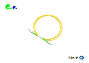 China FC APC - FC APC Fiber Optic Patch Cables Simplex Single Mode 9 / 125 2.0mm LSZH Jumper factory