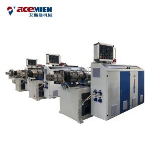 China Durable PVC Ceiling Production Line , PVC Wall Panel Machine Hot Stamping Laminating factory