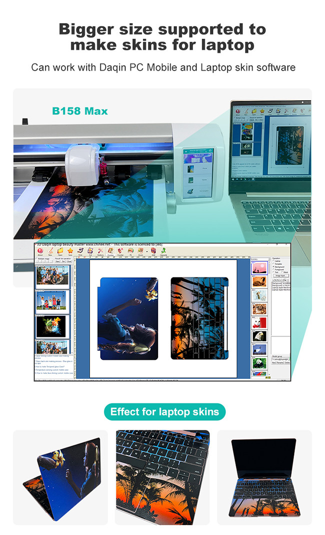 Automatic Blade Tpu 18CM Screen Protector Cutter For Smart Mobile Phone