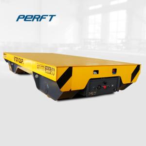 China Low Bed Track Electric 300ton Coil Transfer Trolley Powered By Battery factory
