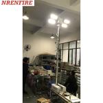 2.5m roof mount mast tower light/ 2.5m pneumatic telescopic mast tower light/