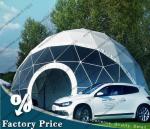 Special Design Large Geodesic Dome Tent Steel Structure For Car Show
