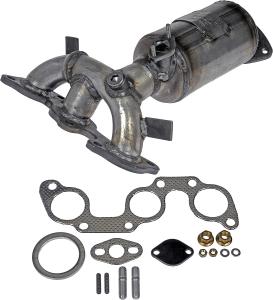 China 674-873 Rear Catalytic Converter For 3.0L Lexus ES300 02-03 Toyota Camry 02-06 factory