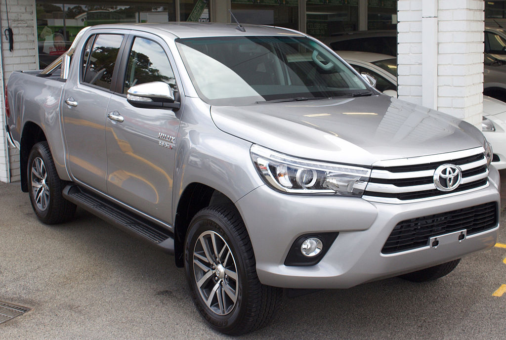 The Eighth Generation Toyota Hilux Revo Double Cab Front Car Door and Rear Car Door
