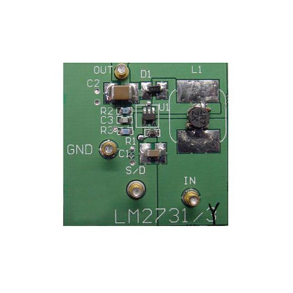 LM2731YEVAL Embedded Solutions Evaluation Board 600kHz Boost Converters