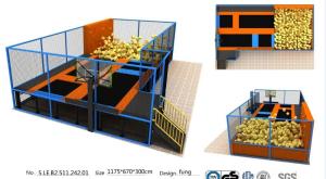 China 78M2 Gym Fitness Indoor Jump Park/ Body Building Trampoline Park /Popular Used in Amercian Indoor Trampoline factory