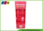 Advertising Cardboard PDQ Retail Display 6 Cells For Point Of Purchase POC043