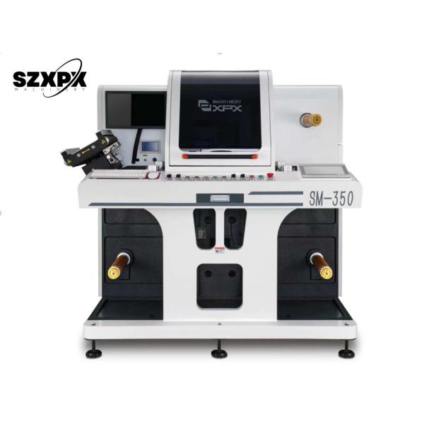 China Industrial Automatic Laser Label Die Cutter 350mm Max Cutting Width factory