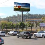 768*768mm Double Side Highway P8 Outdoor Led Wall
