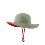 Breathable Wide Brimm Outdoor Fisherman Bucket Hats Reflective Printing
