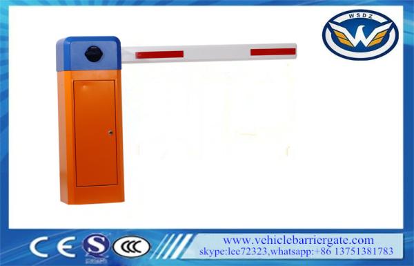 Updated Telescopic Arm Parking Lot Vehicle Barrier Gate Fast Speed AC Motor