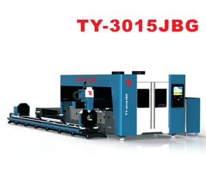 China TY-3015JBG 1000W - 6000W CNC Fiber Laser Cutter Metal Tube SS Pipe Laser Cutting Machine factory
