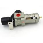 AW Series Air Filter And Regulator , Aluminum Pressure Regulating Filter