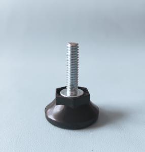 China Zinc Plated Stainless Steel Leveling Feet M6X25mm Adjustable Swivel Furniture Feet factory