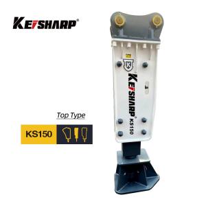 China Hydraulic Top Type Hydraulic Breaker / Cap Mounted Breaker with 1373mm Chisel Length factory