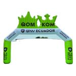 Outdoor Decorative Inflatable Archway Including Air Blower Advertising