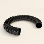 75mm Fume Extractor Accessories Black Welding Fume Extraction Hose