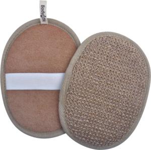 China Natural Body Washer Scrubby Pads Ramie Exfoliating Scrub Pads Shower Body Scrubber factory