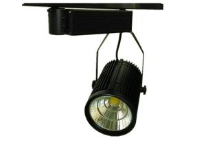 China CRI &gt;80 Black Commercial Track Lighting Fixtures For Jewelry factory