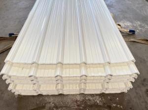 China 2.0mm PCV Roof Tiles For Warehouse Impact Resistance Fire Resistance factory