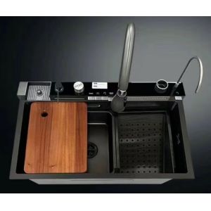 China Rainwate Kitchen Workstation Sinks SS 33x22 Drop In Sink factory