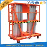 4 - 20 m Telescopic Boom Lift Rental , Aluminium Aerial Man Lift Elevated