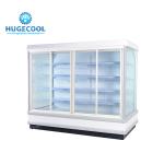 Single Temperature Glass Display Freezer Customized Capacity For C - Store