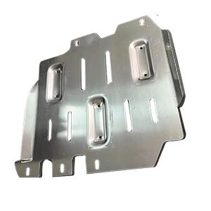 China Sea Shipping Jeep Aluminum Alloy Engine Cover Skid Plate for Underbody Guard 2018- factory