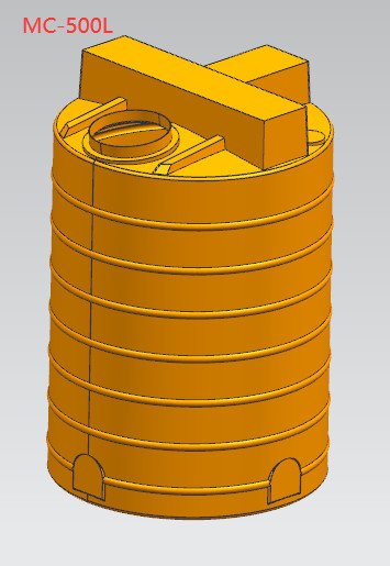China 132 Gallons Custom Roto Moulding High Hardness 500 Liters factory