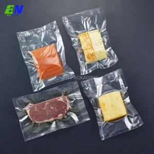 China Nylon Transparent Plastic Food Bags Vacuum Seal Evacuable Food Bag factory